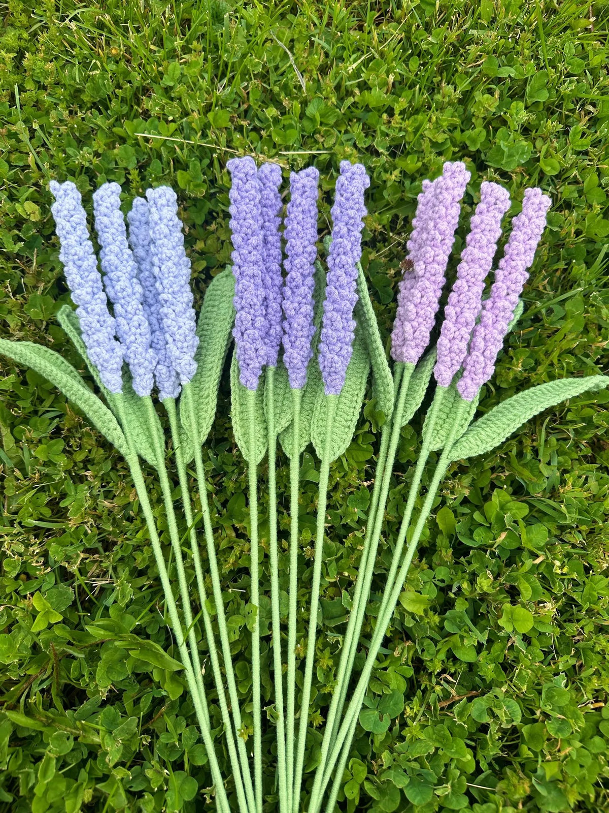 Crochet Lavender With Stem