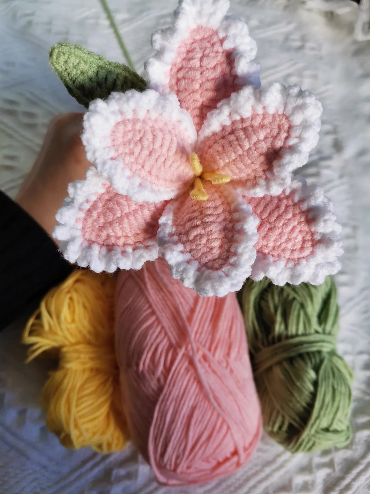 Handmade Crochet Parrot Tulips