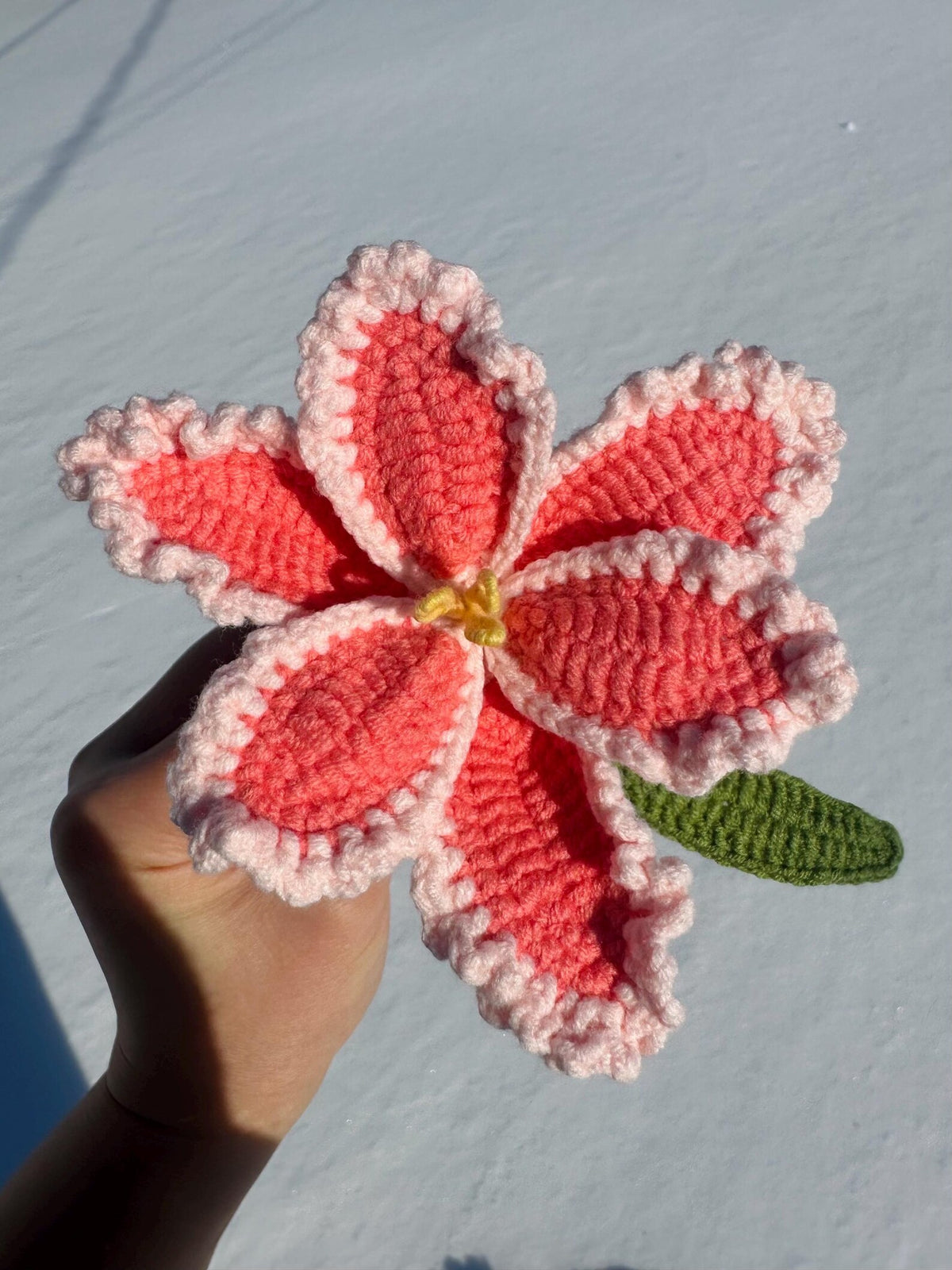 Handmade Crochet Parrot Tulips