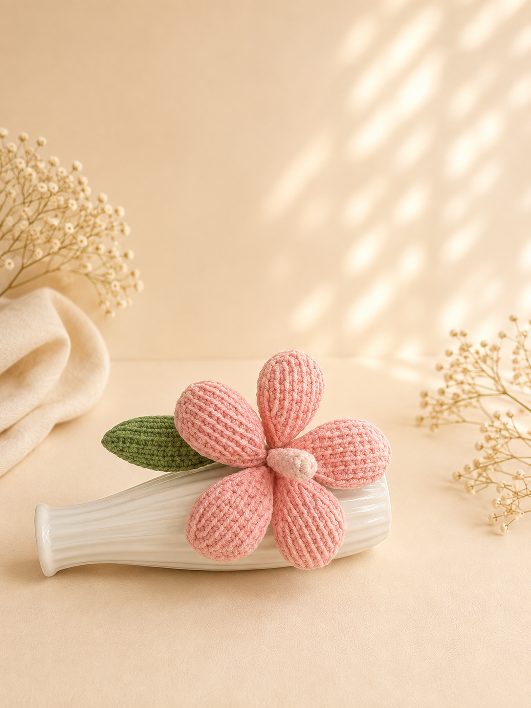 Spring Pastel Crochet Flowers | Handmade Flower