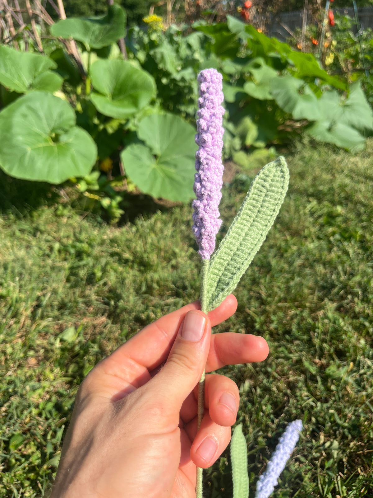 Crochet Lavender With Stem