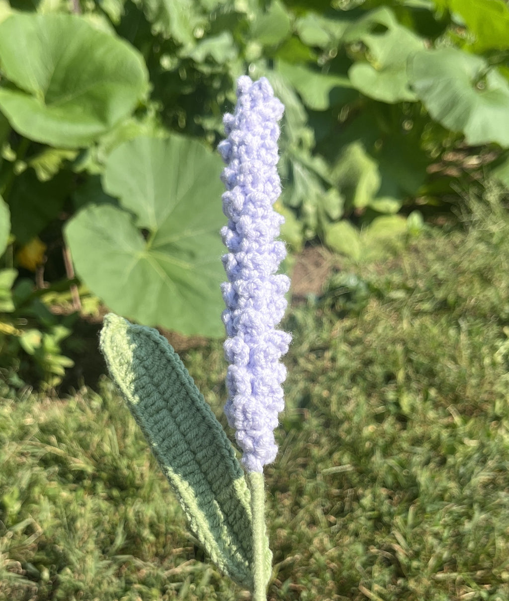 Crochet Lavender With Stem